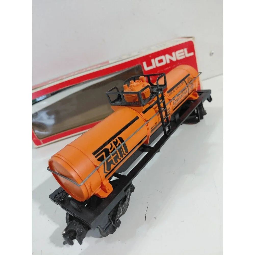 Lionel 6315-1972 O Gauge Model Railroad TCA Convention 1972 Tank Car w/Box